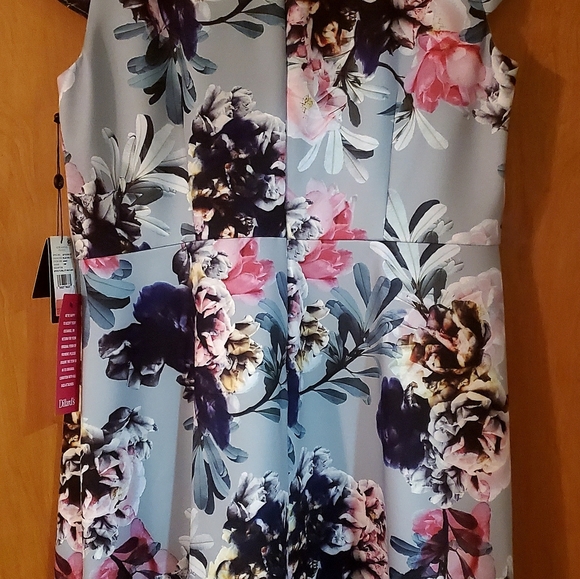 Andrianna Papell Floral Dress size 18 NWT - Picture 2 of 7